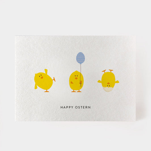 Happy Ostern Postkarte