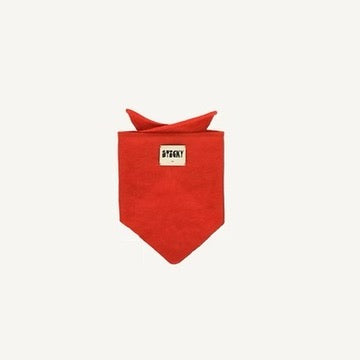 triangle scarf | chili