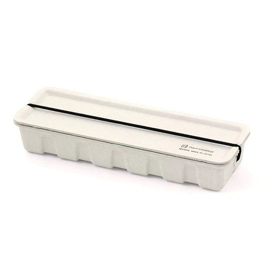 Aufbewahrung Pulp Tool Box aus Pappe STIFTEETUI Grau