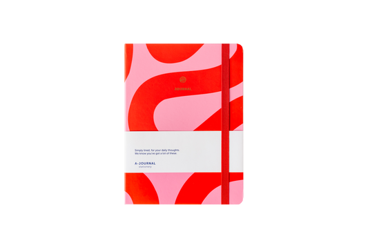 A-Journal Notizbuch Flow Rosa