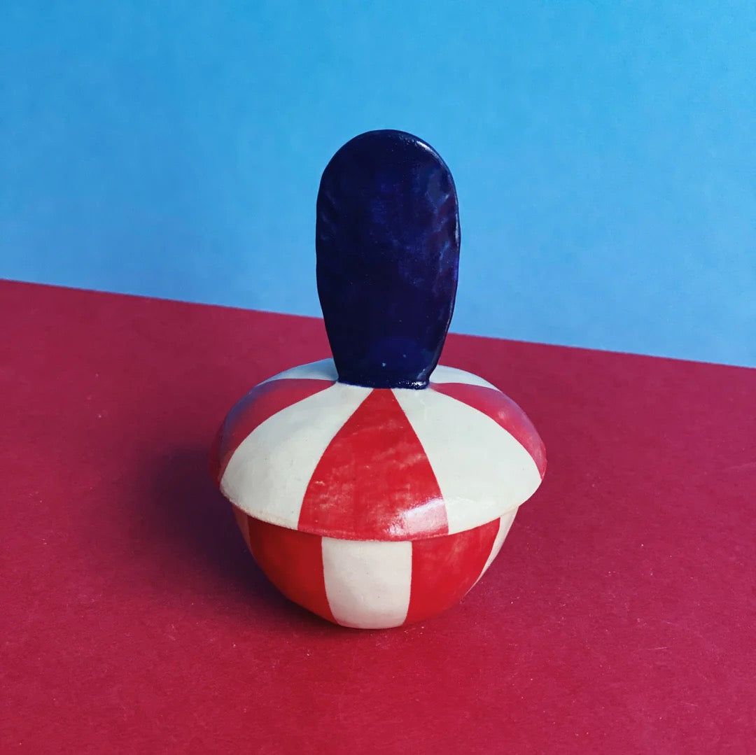 Keramik Objekt Blau/Rot Ulrike Lea Moormann (Kopie)