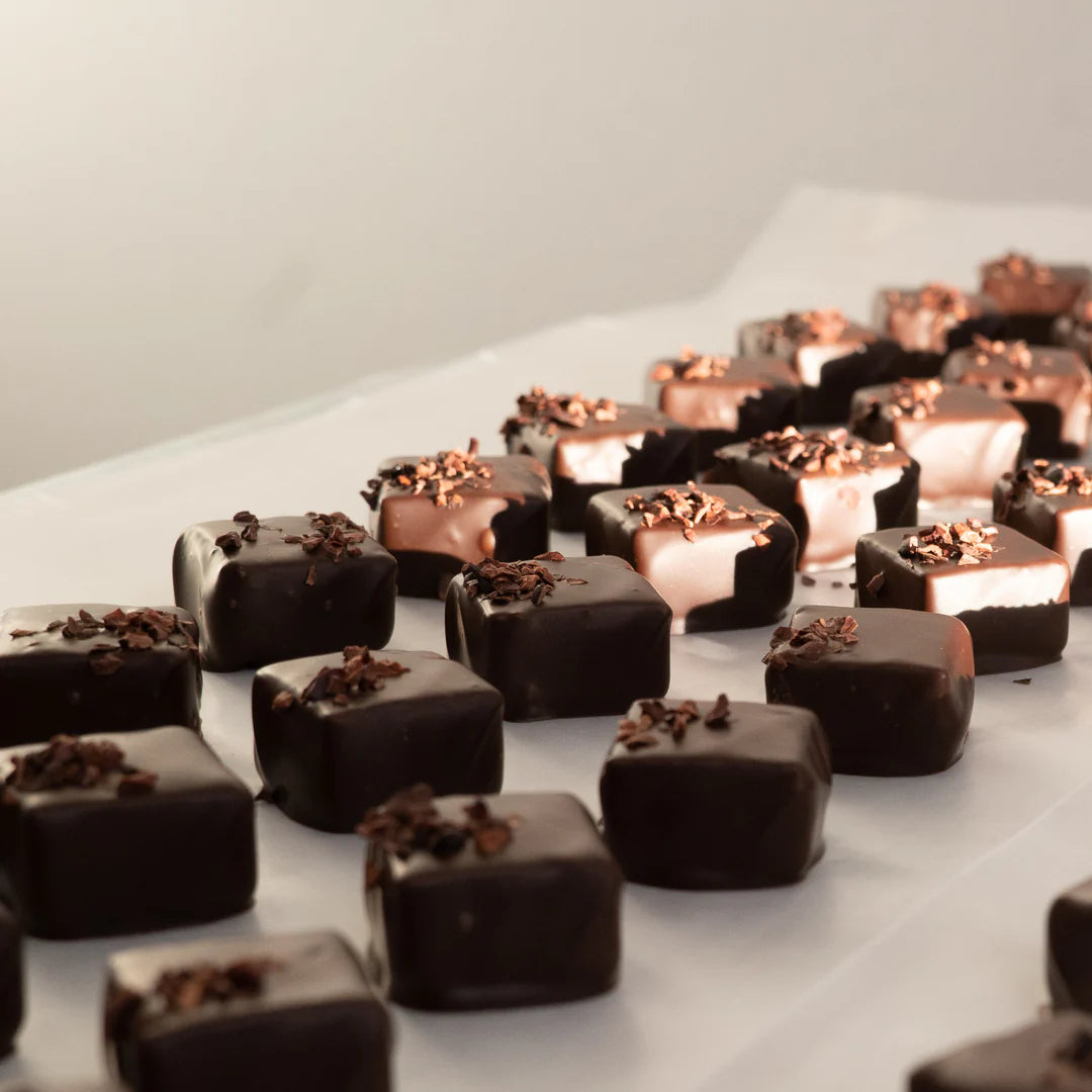 Chocolate covered caramel TRIPLE CHOCOLATE