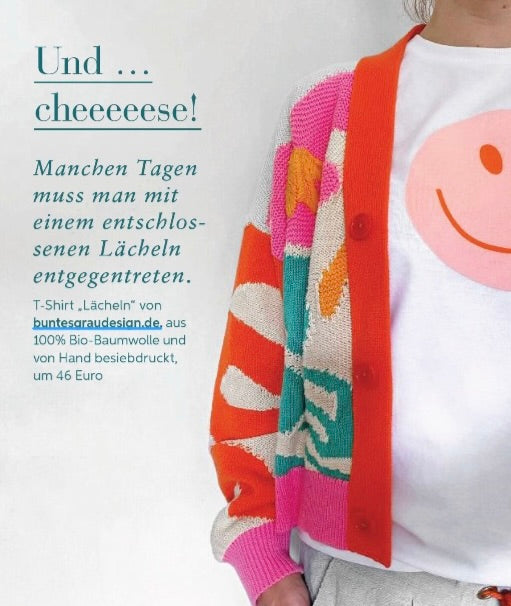 Unperfekt  Perfekt Shirt "LÄCHELN" Unisex Shirt