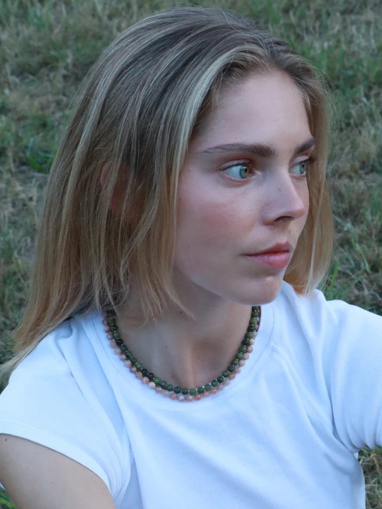 Southern Jade | Crystal necklace