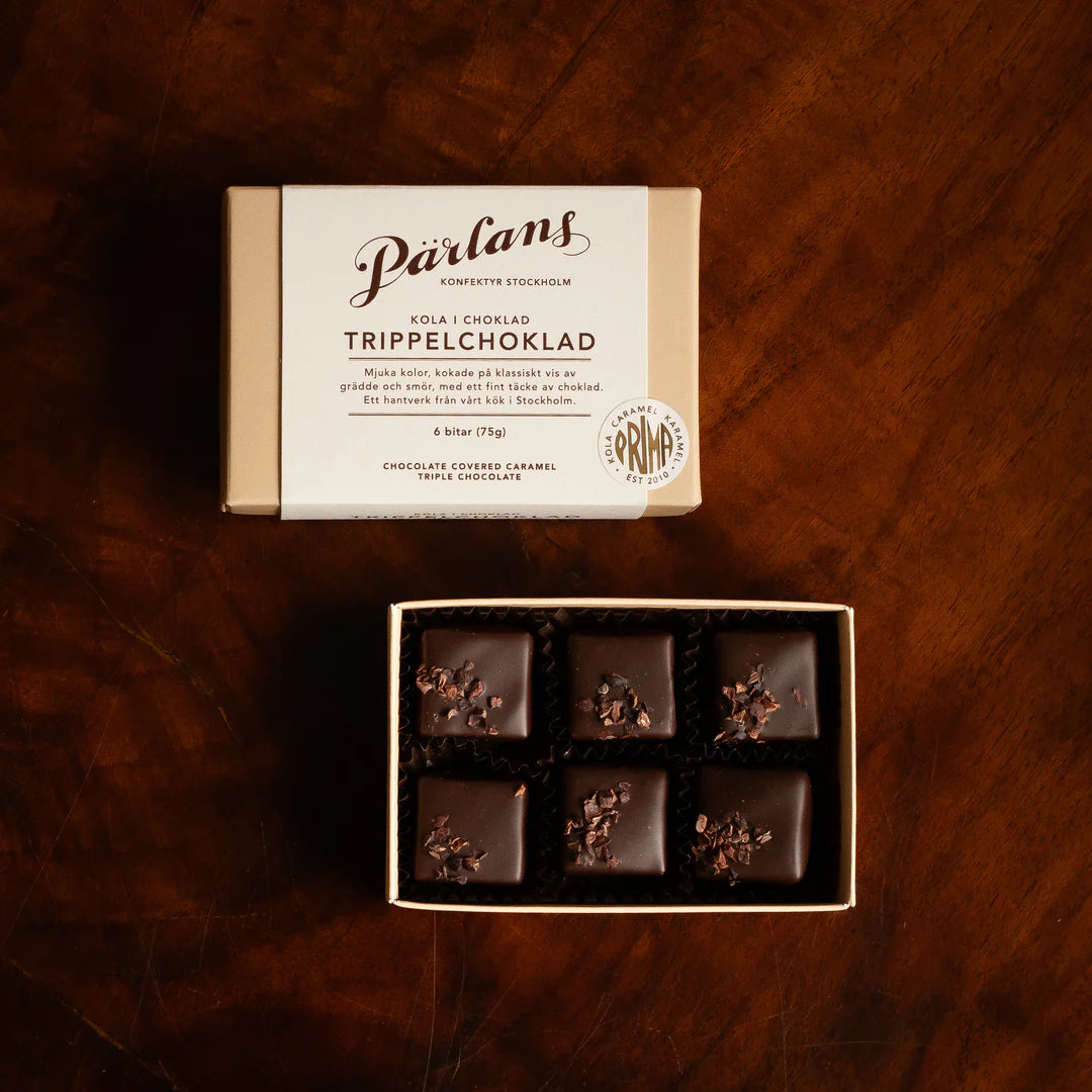 Chocolate covered caramel TRIPLE CHOCOLATE