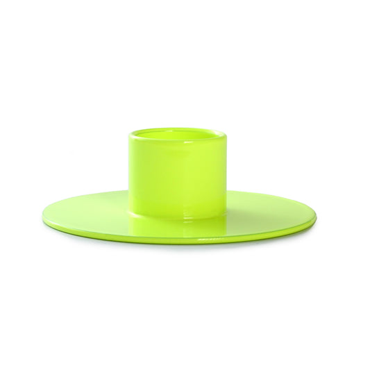 Kerzenhalter POP Gelb Neon