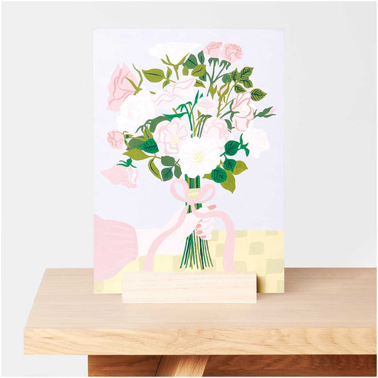 Malen nach Zahlen Blumenstrauß