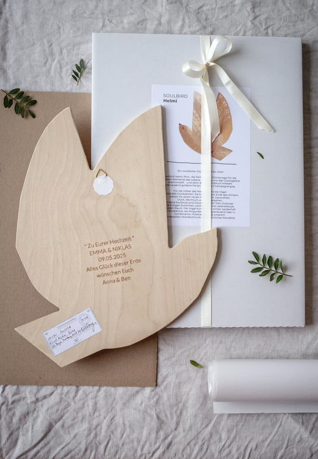 SOULBIRD-WANDSCHMUCK Raija von studio-kaisumari