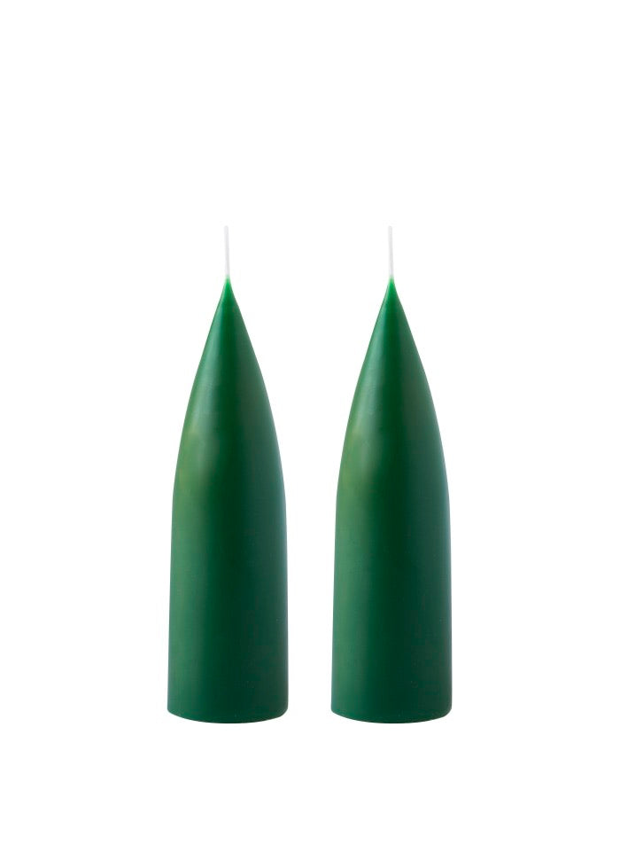 Candle "Bottle Green" 6,5/20cm