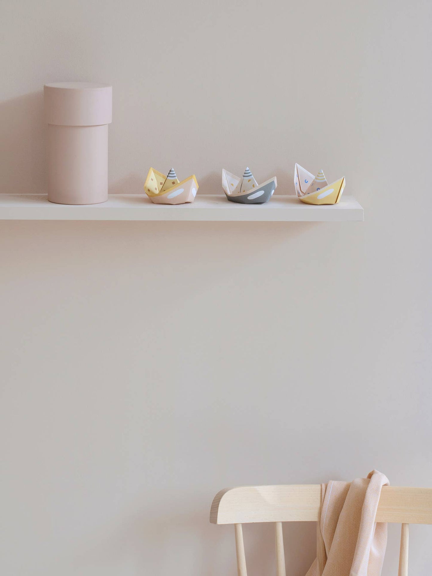 Papier Segel Boot